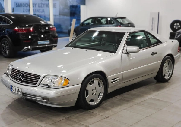 Mercedes-Benz SL cena 87900 przebieg: 135000, rok produkcji 1996 z Bydgoszcz małe 466